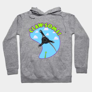 Alien Swirling Saucers Claw-Some! Hoodie
